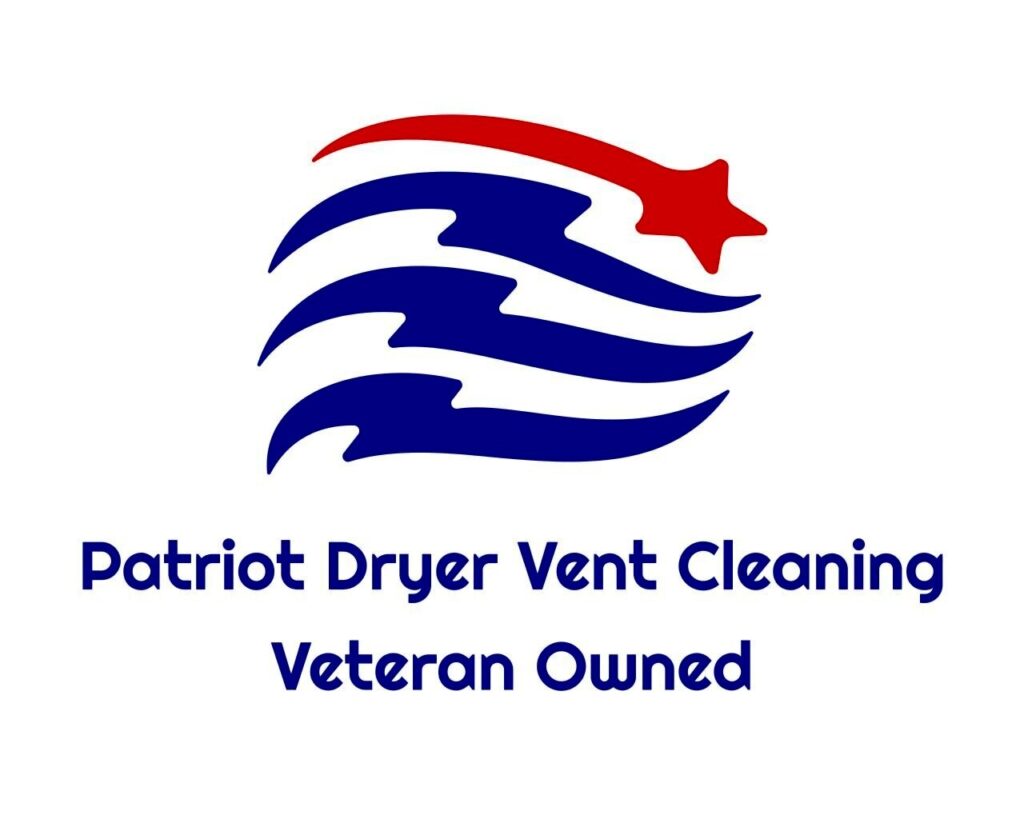 Professional dryer vent cleaning services from Patriot. An image that shows their company logo.
