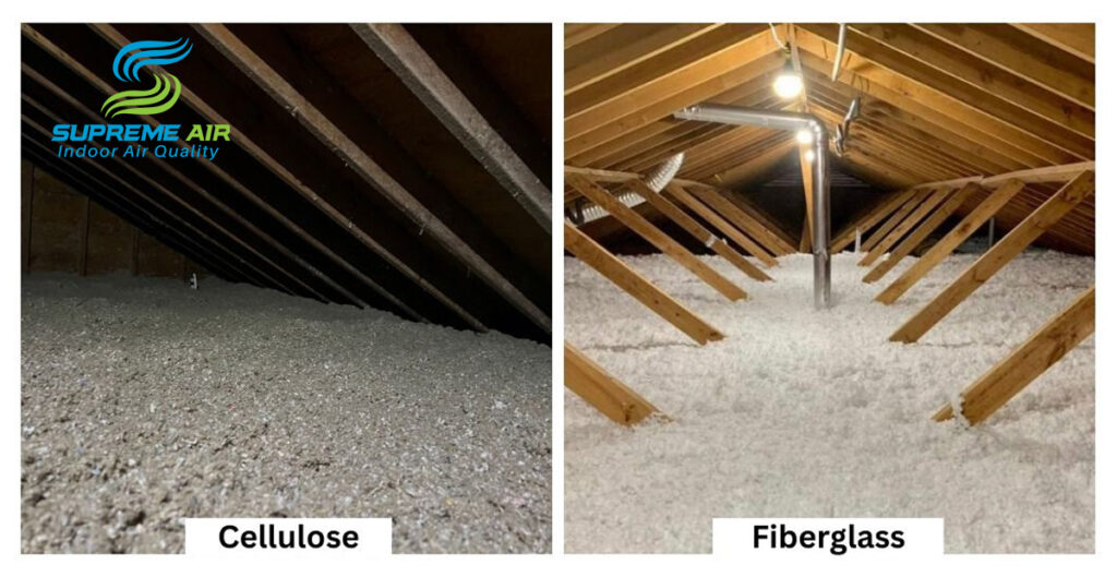 Fiberglass & Cellulose