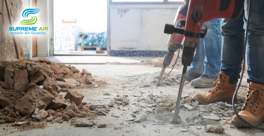 How Renovations and Construction Affect Your Indoor Air