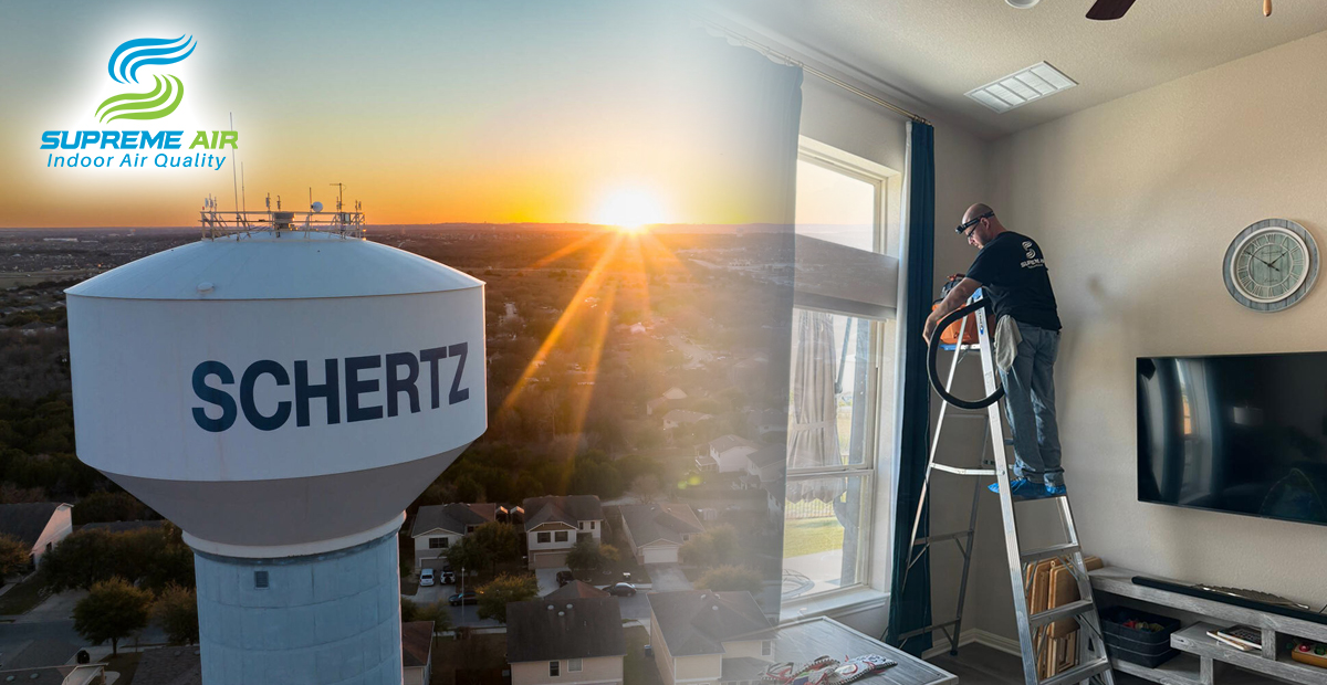 Reliable Air Duct Cleaning in Schertz, TX, and the Greater